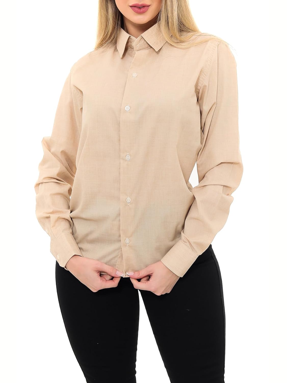 Camisa Social Feminina Premium Tipo Linho Executiva Estruturada Manga Longa em promoção! Veja a oferta e mais achadinhos de Blusas 3 Hoje é o melhor dia para comprar Camisa Social Feminina Premium Tipo Linho Executiva Estruturada Manga Longa com aquele preço maroto! Promoção! Aproveite a oferta! 3