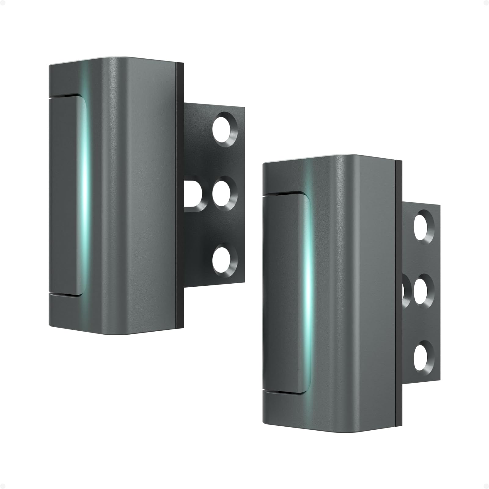 Verrou de sécurité porte en finition aluminium durable pour haute sécurité