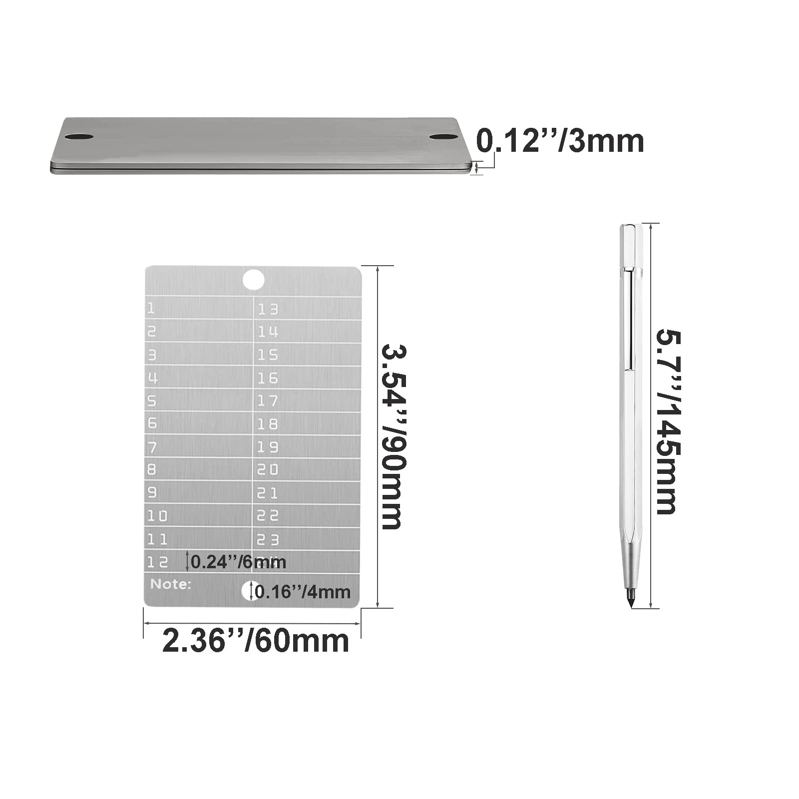 Reliable1st 10 in 1 Stainless Steel Bitcoin Crypto Wallet Kit with  Fireproof Waterproof Bag, Engraving Pen, Security Seal for Digital  Cryptocurrency Backups Seed Storage Compatible with BIP39 Hardware -  Amazon.com