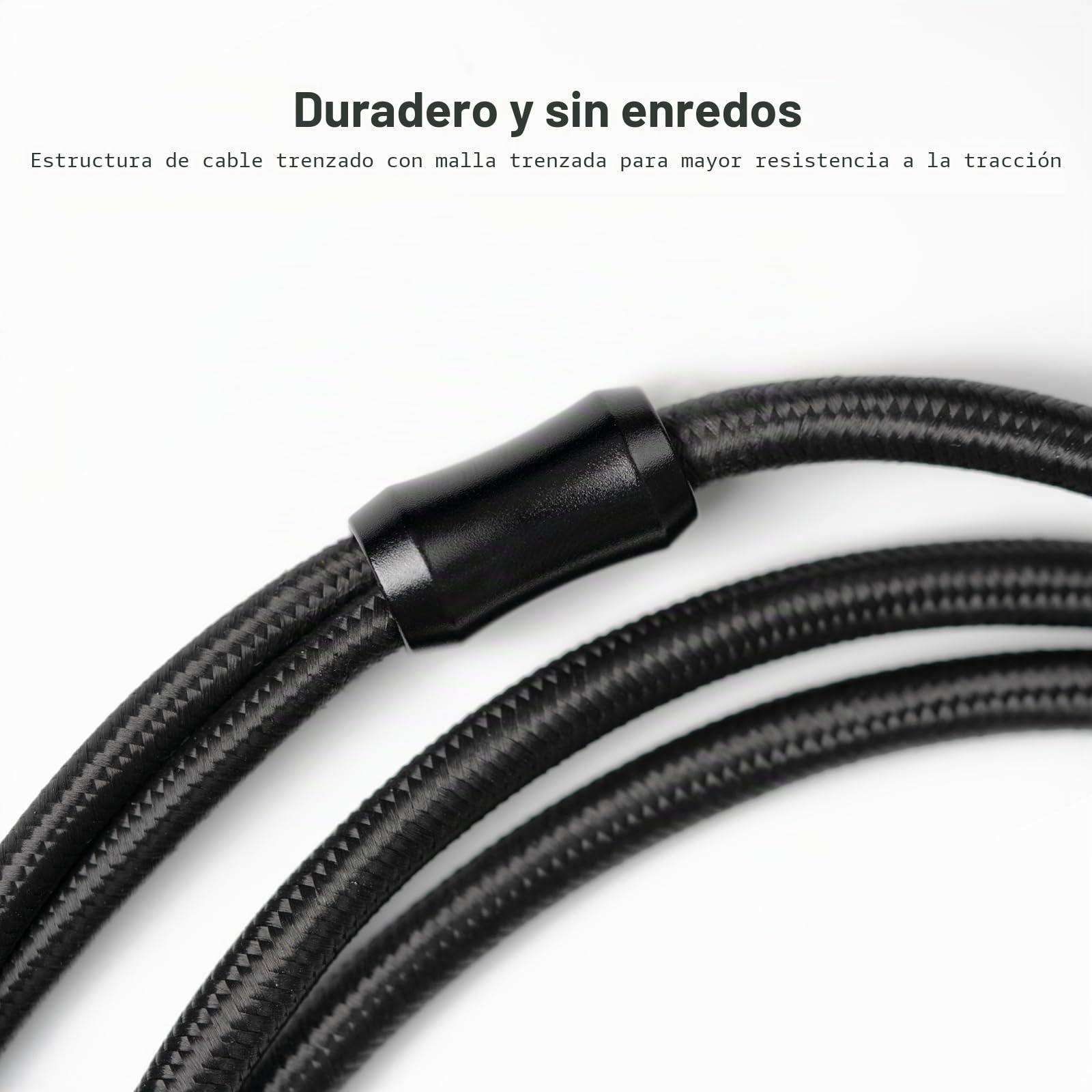 Fosi Audio Cable Dual de 3,5 mm a 4,4 mm para Soporte Magnético Plano i5 de 1,5 m