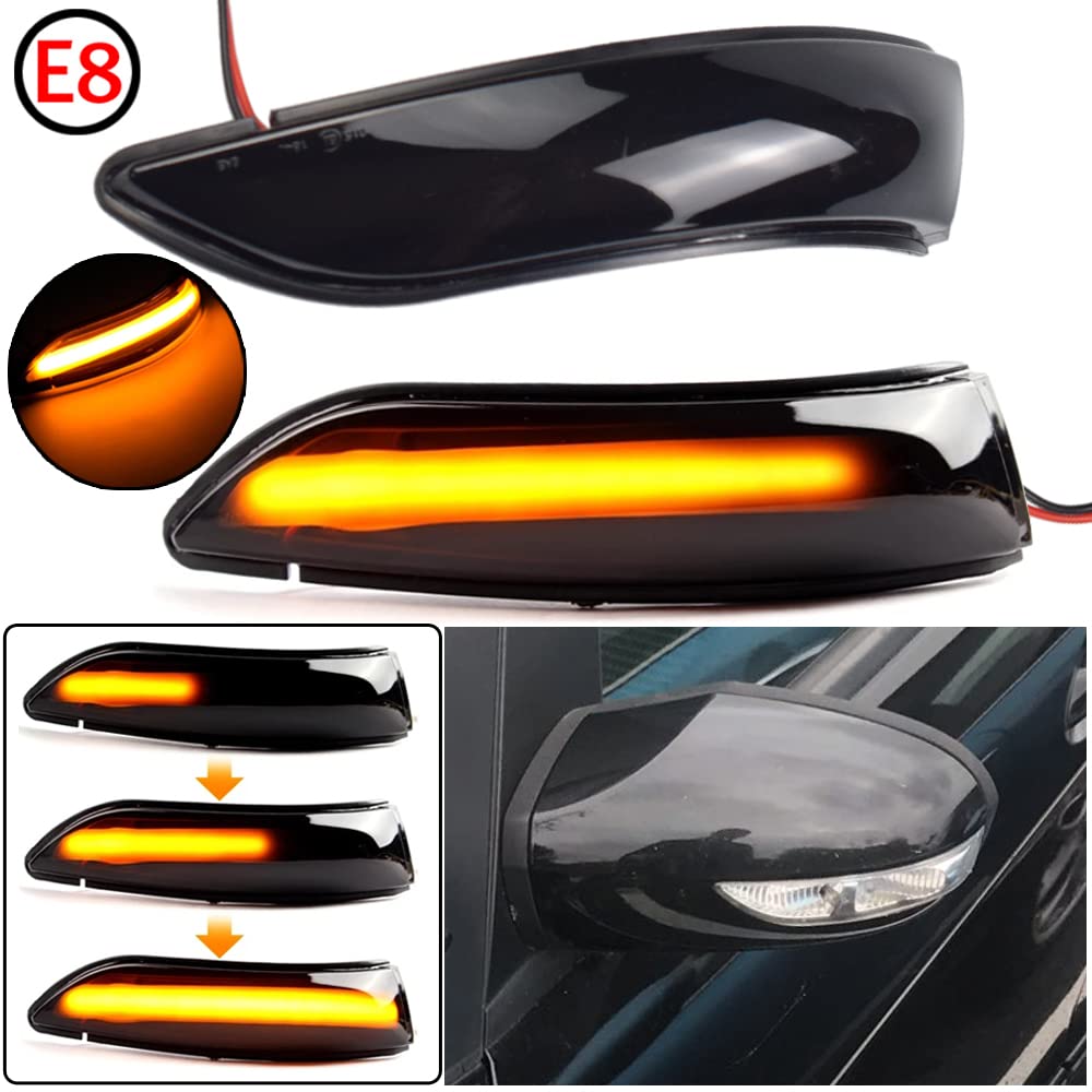 Retrovisor luces indicadoras de giro de intermitentes LED dinámicas para Mercedes Benz A B Class W169 W245 2004-2008