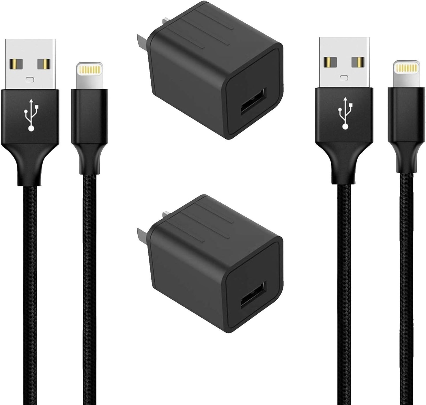 Micro USB Android Charger, Omaker 5-Pack (6ft+ 3ft x 3+1ft) Covery Micro High Speed Cable for Samsung, HTC, Motorola, Nokia,and More Smartphones