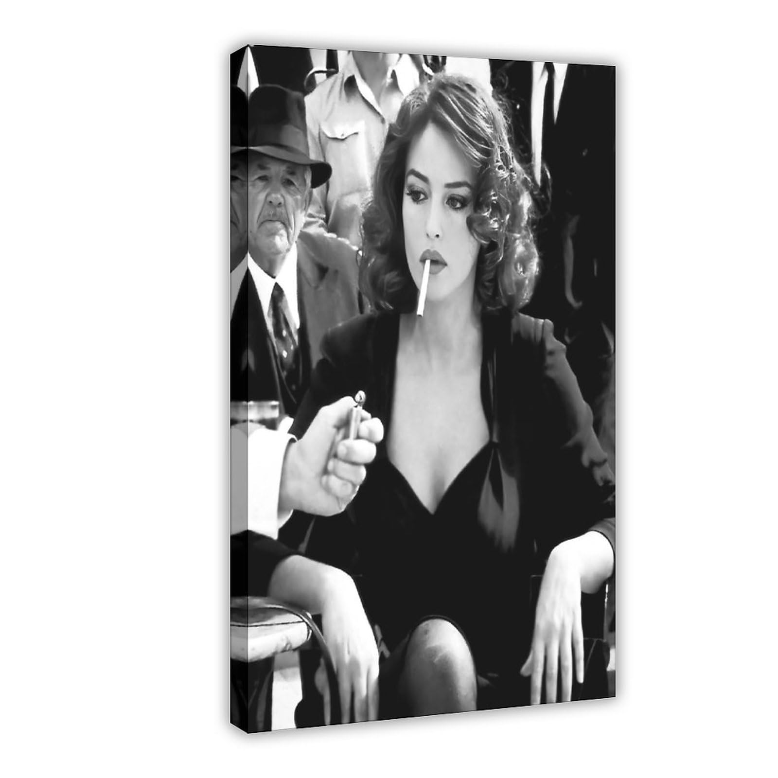 monica bellucci cigarette poster ZOLULA Monica Bellucci Smoking Cigarette Poster Canvas Poster Bedroom Decor  Sports Landscape Office Room Decor Gift Frame Style 30x45cm : Amazon.de:  Home & Kitchen