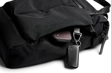 Bellroy Tokyo Totepack Compact, 13-inch Laptop Backpack Tote - Raven