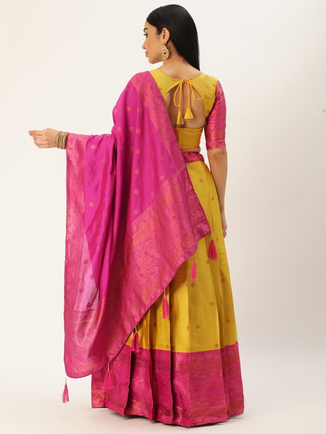 Lehenga Choli voll genähte indische ethnische Hochzeit Party Wear Lehenga für Frauen