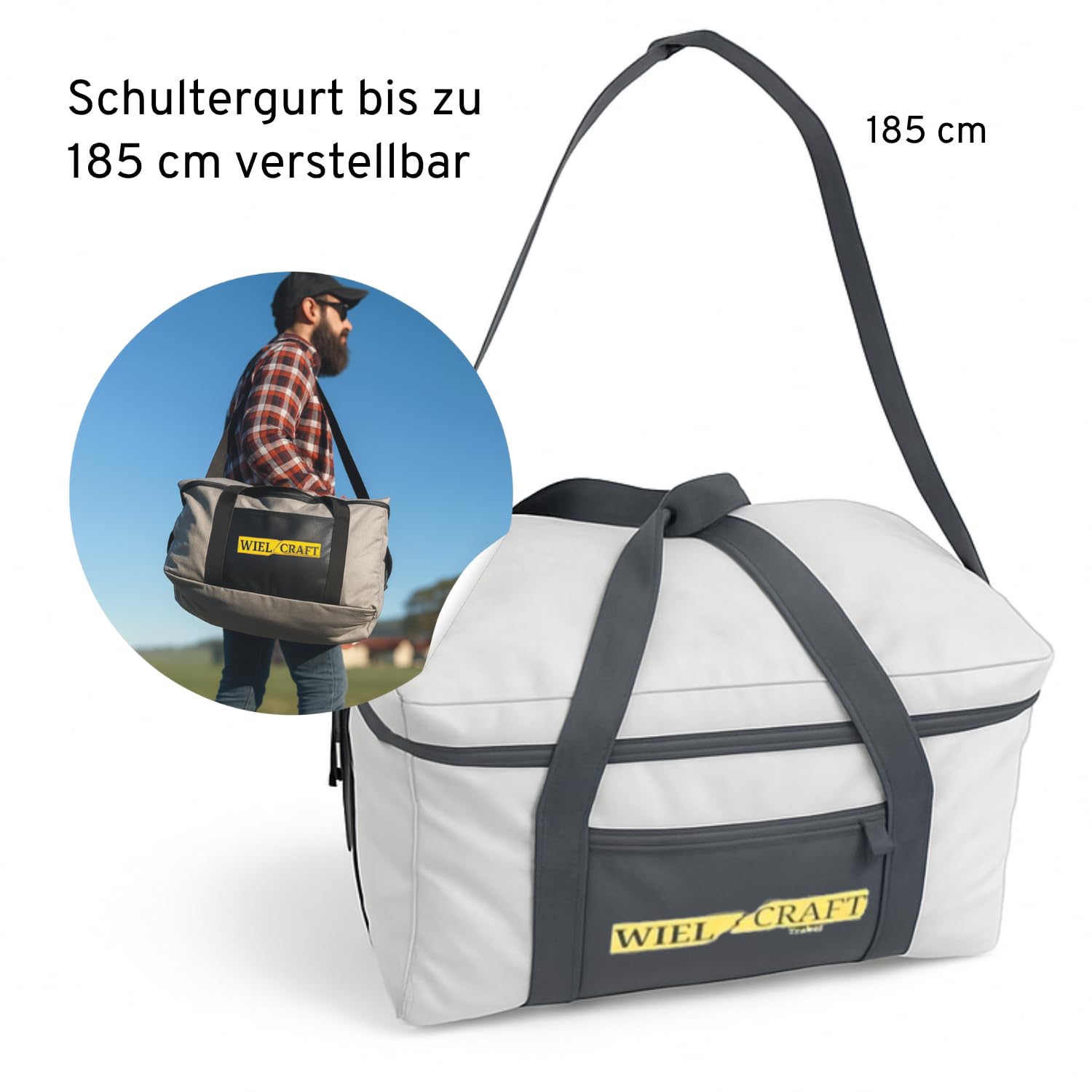 4 Borse Box da Tetto, Idrorepellenti, 70L per Borsa
