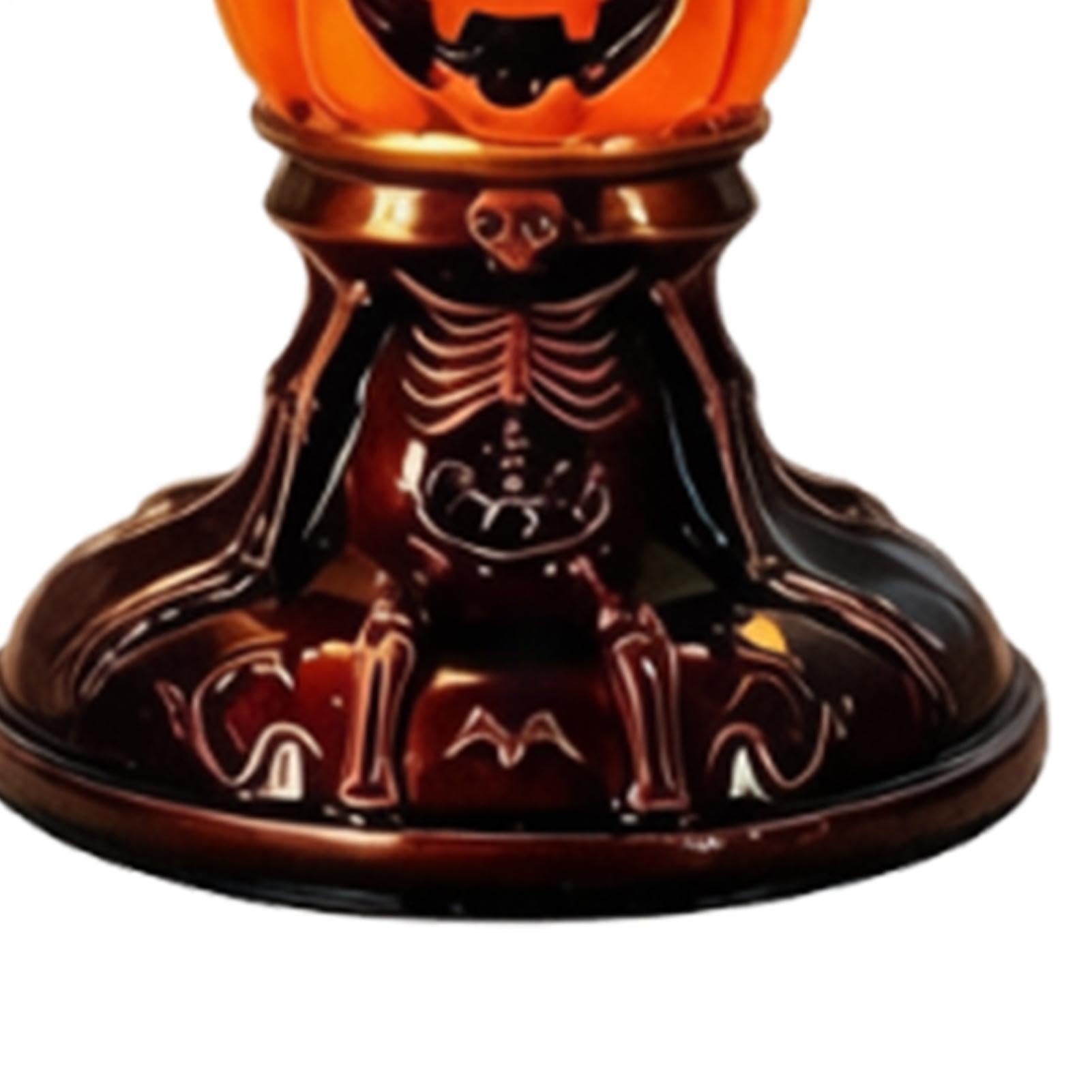 Lampada da tavolo di Halloween, resina USB per la decorazione | Decorazione da scrivania di Halloween per tavolo, casa, soggiorno, camera da letto, aula, scuola, ufficio, auto