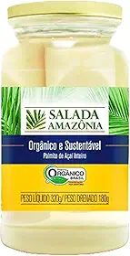 Palmito Açaí Inteiro Orgânico Salada Amazônia 320g