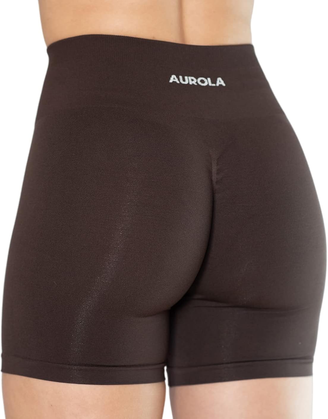 AUROLA Women's athletic shorts high waist running shorts sporty short gym elastic workout shorts