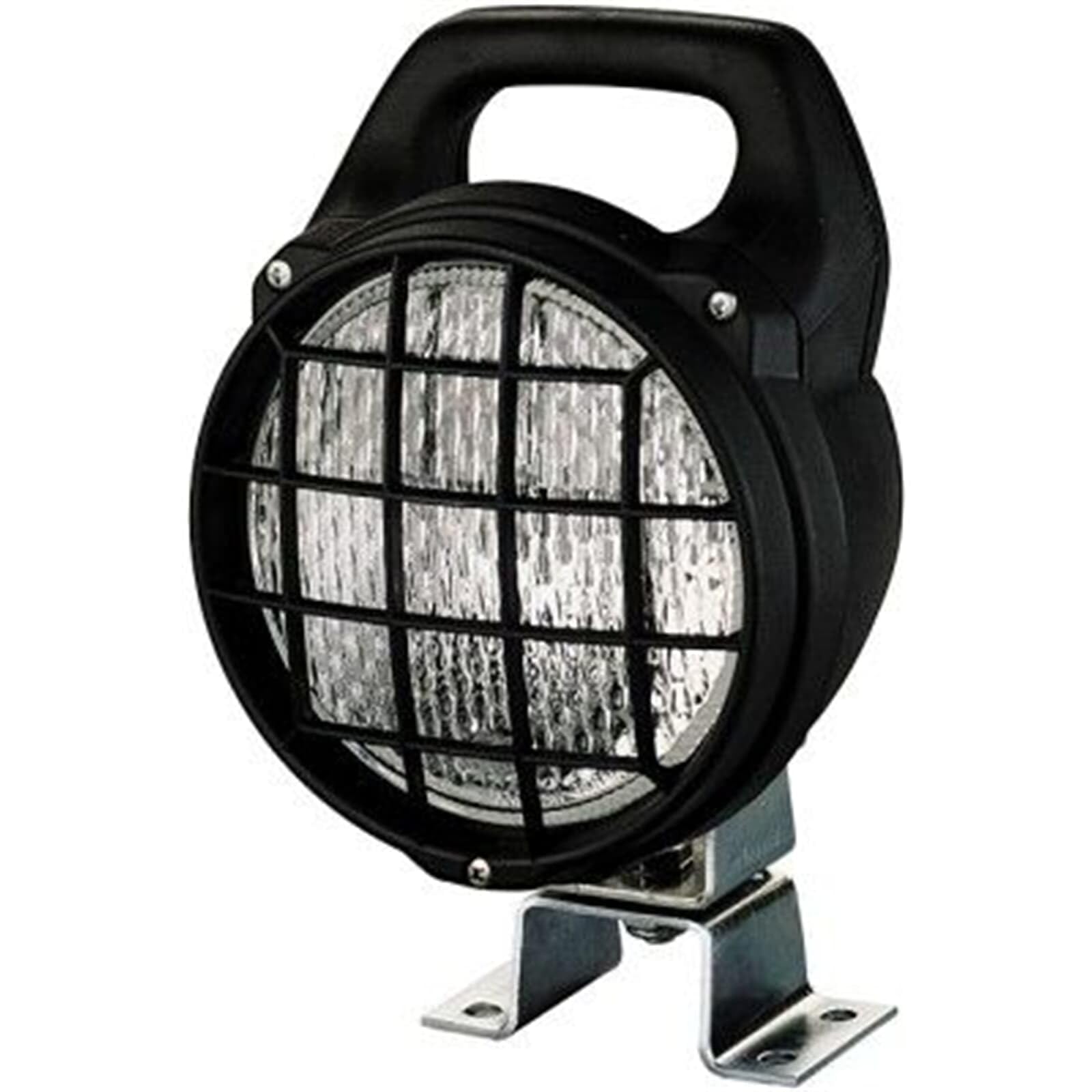 HELLA 1G4 003 470-051 Halogen-Arbeitsscheinwerfer - Matador - 24/12V - Schraubanschluss/Anbau - 4-Punkt Befestigung - Nahfeldausleuchtung - Stecker: offene Kabelenden