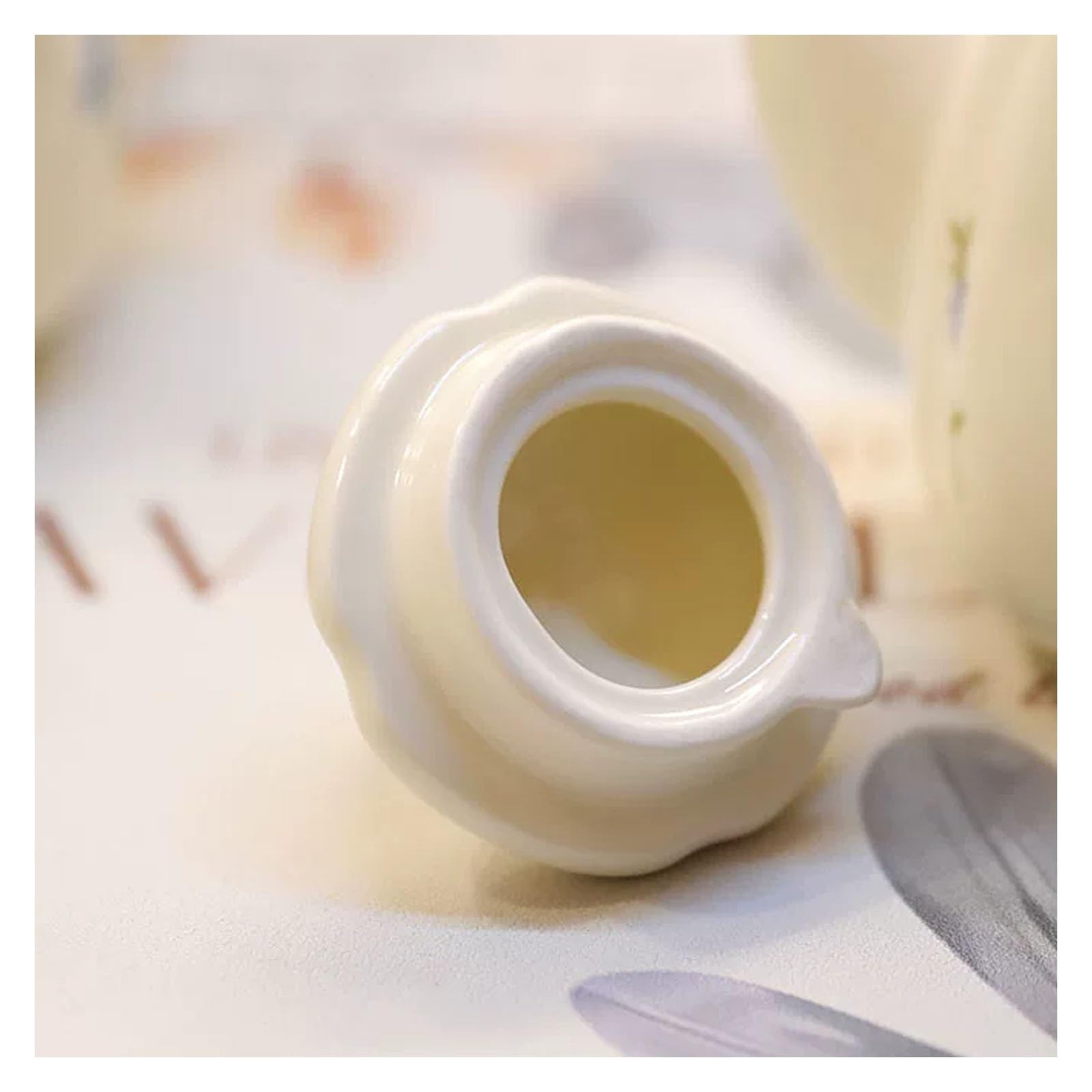 Botella de salsa de soja de cerámica con tapa, botella dispensadora aceite | Olla for salsa sin goteo doméstica for mesa de cocina almacenamiento de salsas y condimentos