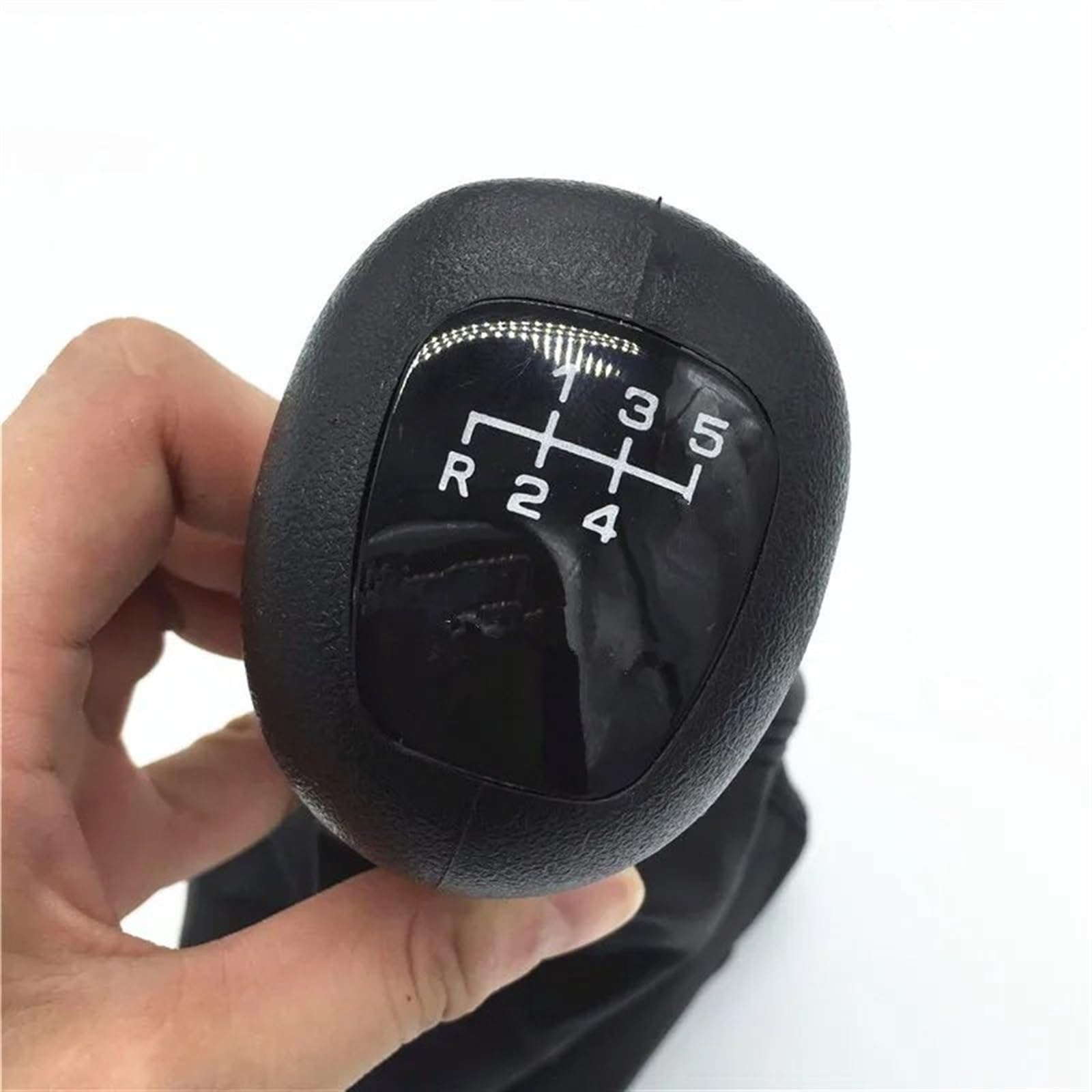 HSUKIHO Car Shift Knob Cover for Benz W202 for C Class S202 W208 C208 for CLK W210 E 5/6 Speed Car Gear Shift Knob Lever Shifter Gaiter Boot Cover Case(B0009)