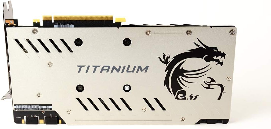 MSI Gaming GeForce GTX 1070 Ti 8GB GDRR5 256-bit HDCP Support DirectX 12 SLI Dual TORX 2.0 Fan VR Ready Graphics Card (GTX 1070 TI Titanium 8G) (Renewed)