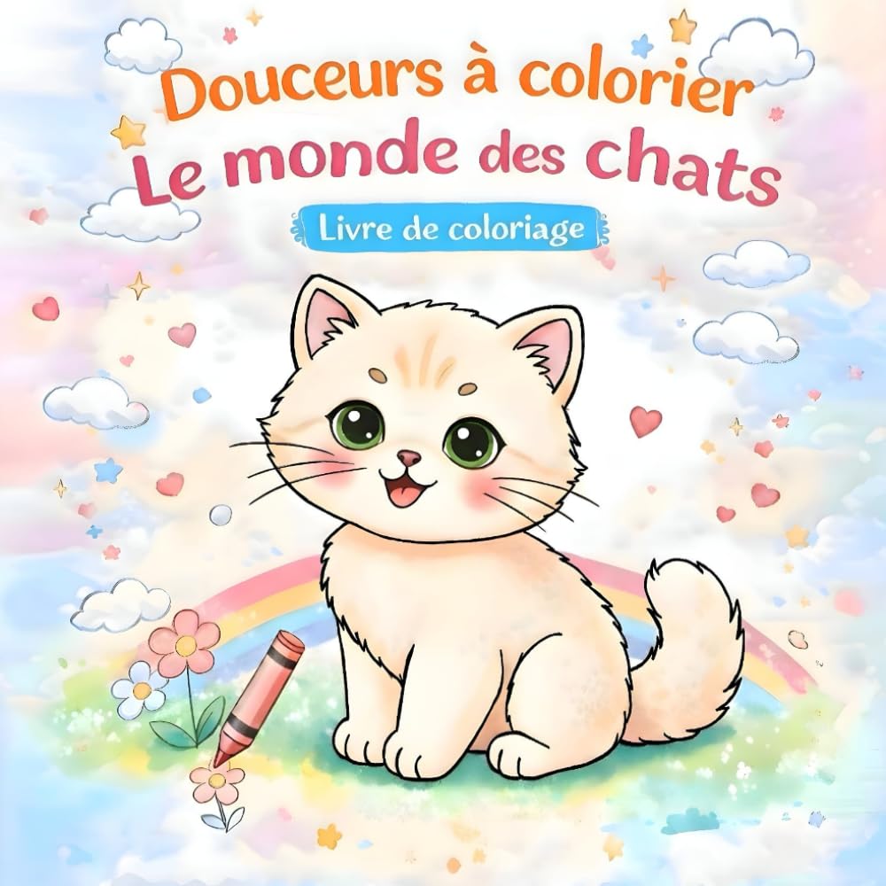 Douceurs à colorier: Le monde des chats