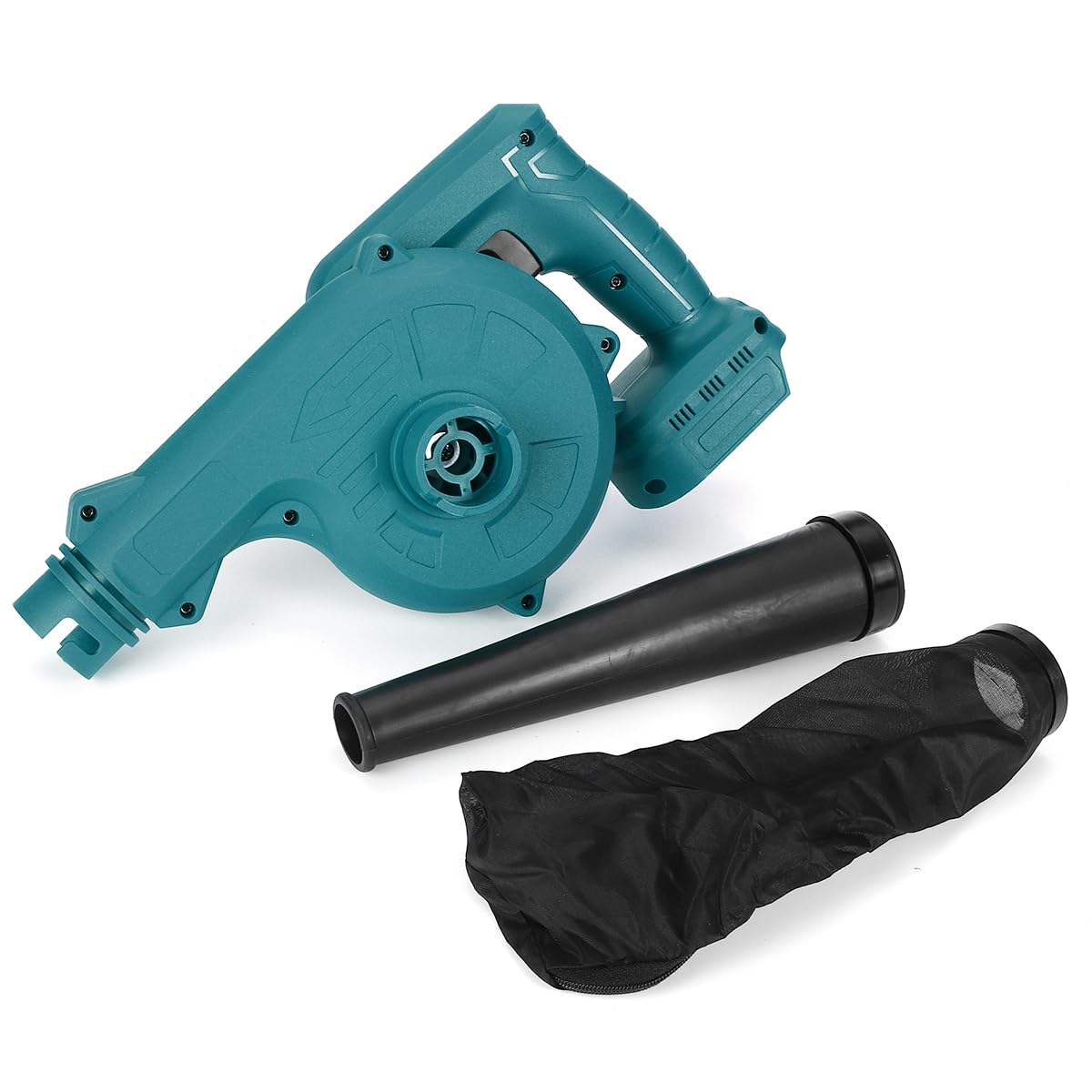 Solo Soffiatore Soffiatori, 2 in 1 Biberatore elettrico cordless Aspiratore a foglia palmare Computer Polvere Computer Semplificatore detergente for la polvere for la batteria 18V