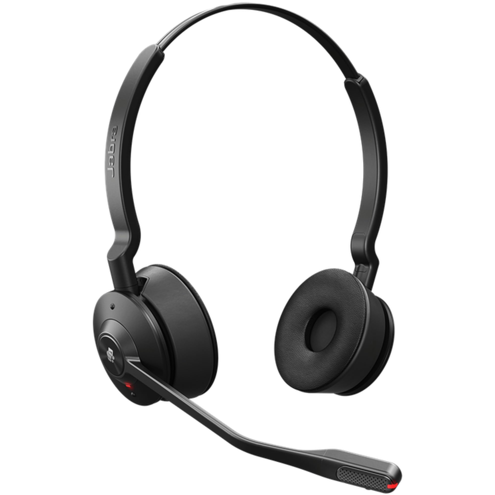 Jabra Engage 55 Stereo Ricambio Cuffie Wireless con Microfono - Microfono con Cancellazione del Rumore, Protezione per l'udito - Nero