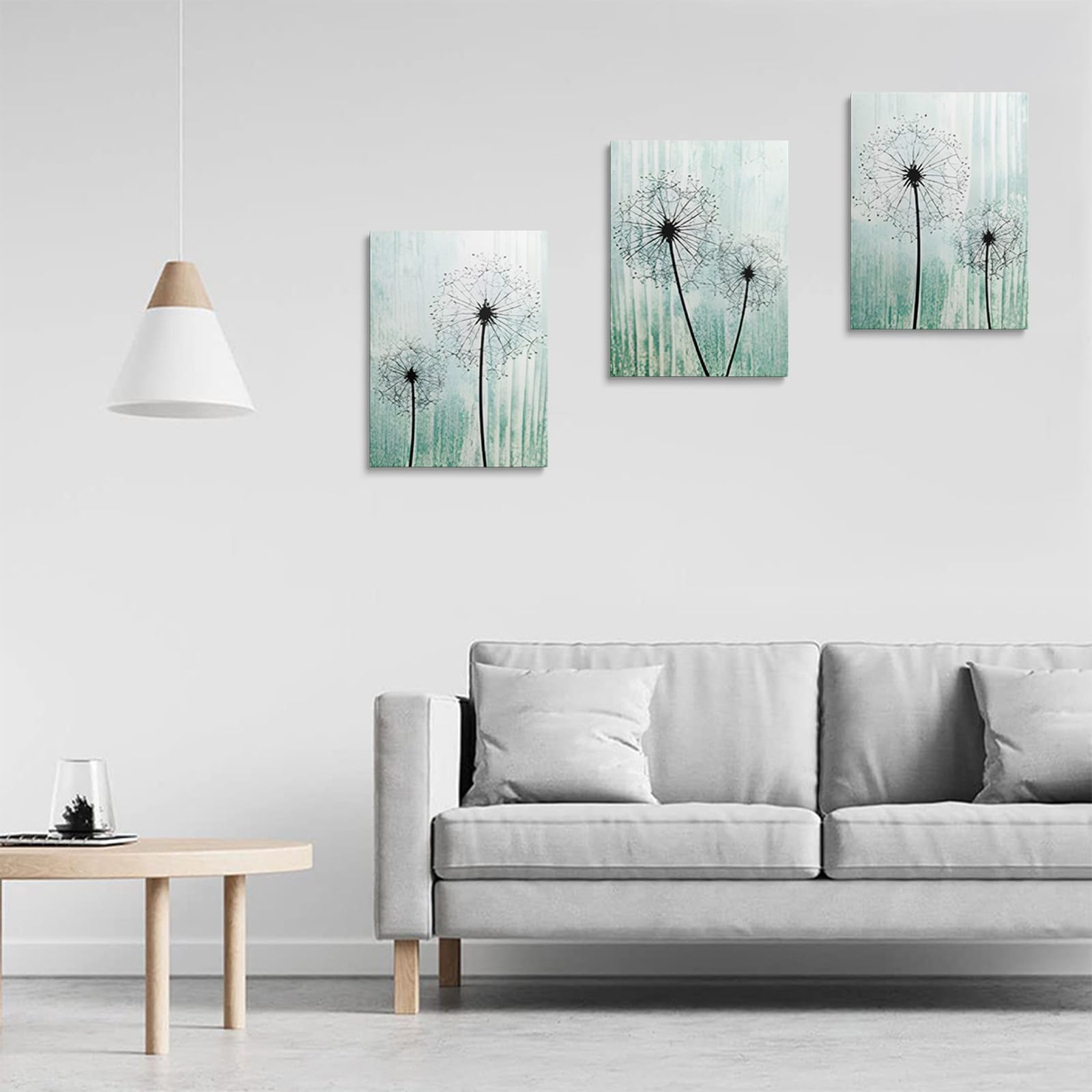 prinfantasy Room Decor Aesthetic Bedroom Natural Botanical Prints Set of 3 Art Print Watercolour Green Botanical Poster Pictures Wall Art Home Decor Bathroom Kitchen Living Room GBYH1010 - Image 3