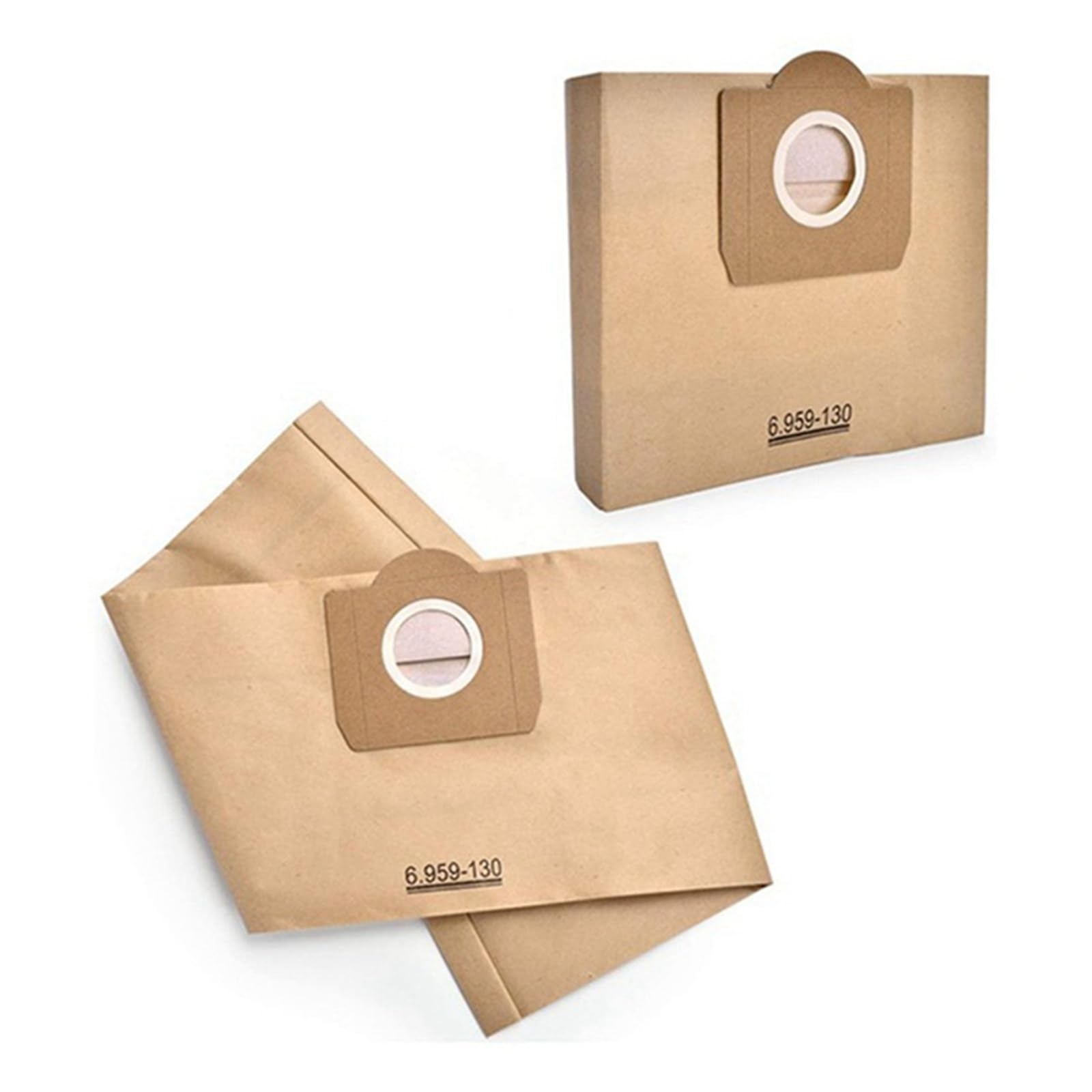 Sacs à poussière de rechange Stable-16 compatibles avec les sacs filtrants Karcher 6.959-130.0 for aspirateur à sac papier A2201 WD3