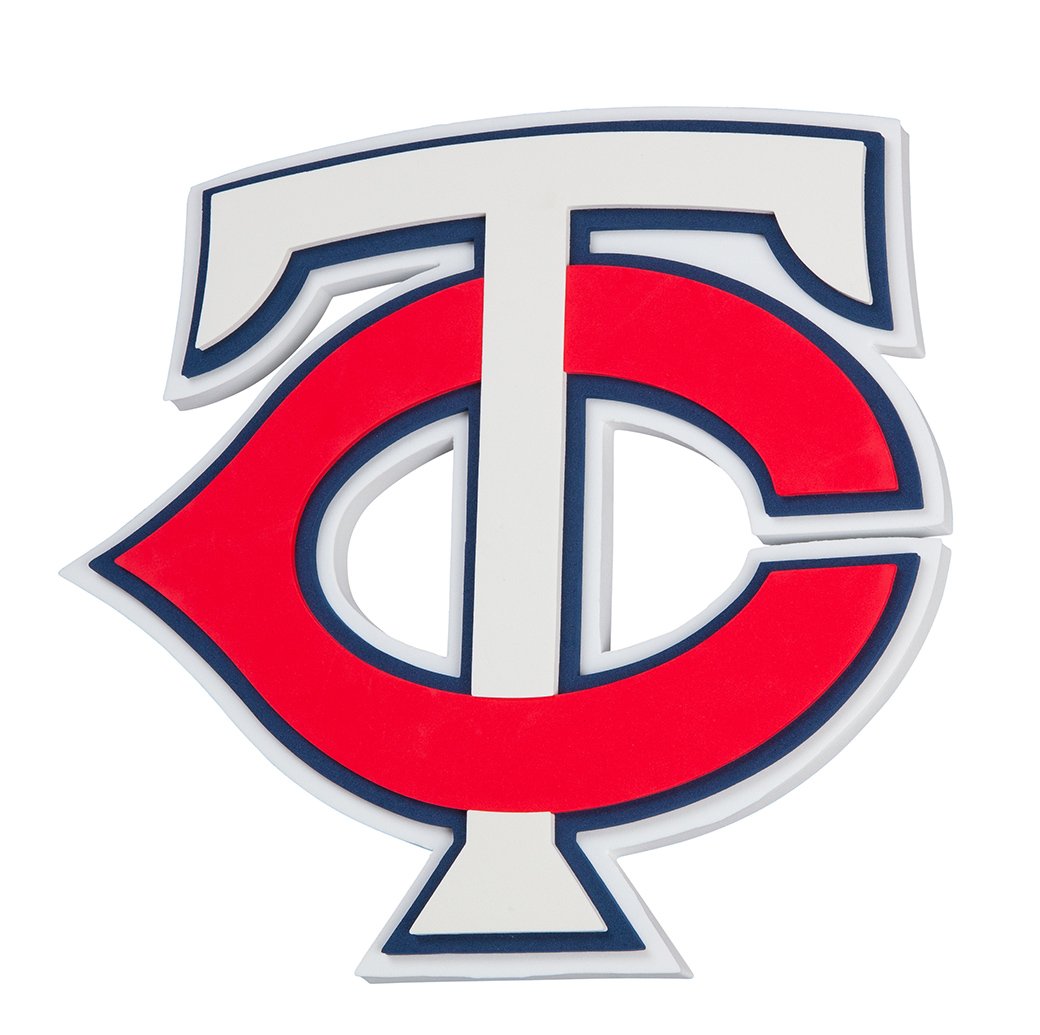 Foam Fanatics Minnesota Twins Foam Logo Wall Art Sign