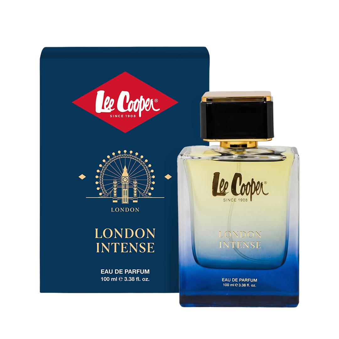 Lee Cooper London Intense Eau de Parfum - 100ml | Long Lasting Unisex Perfume | Tropical Pineapple, Bergamot & White Floral Scent | Internationally Inspired Fragrance for Bold Occasions-image-21