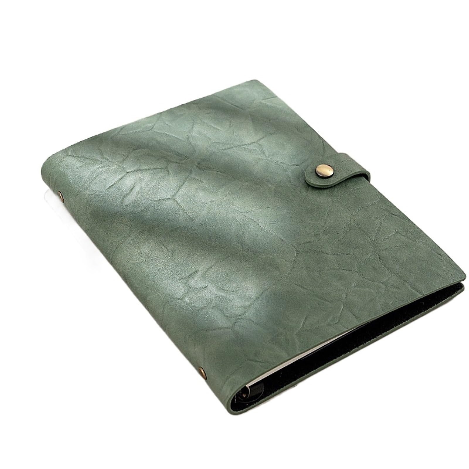 Cuaderno Libreta Viajes Cuaderno De Trabajo Engrosado, Diario Estudio Y Con Bisagras A Presión Lecturas Adultos(Grün)