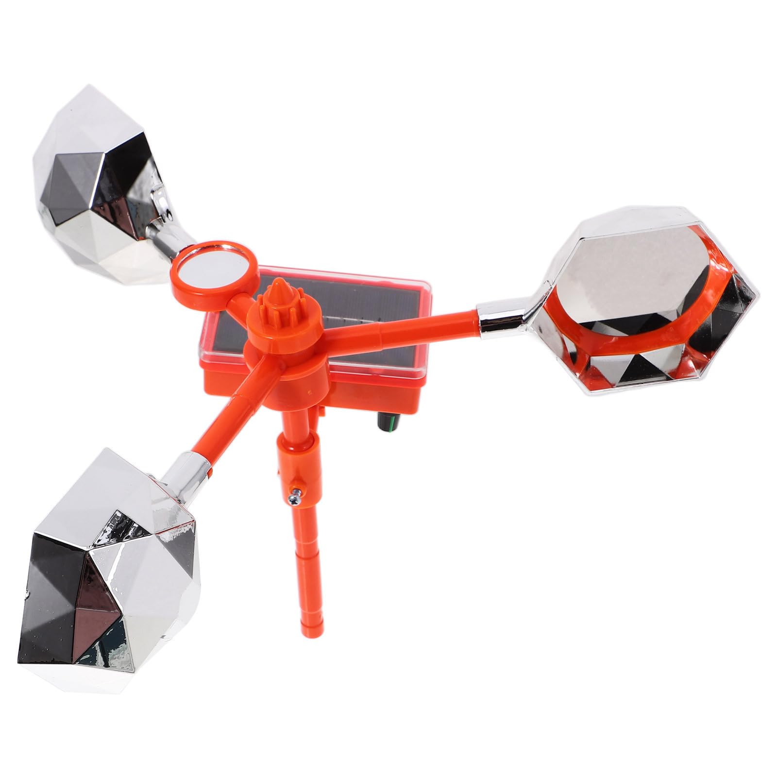 Repelente de pájaros solar con giro 360° y voz disuasoria para exterior