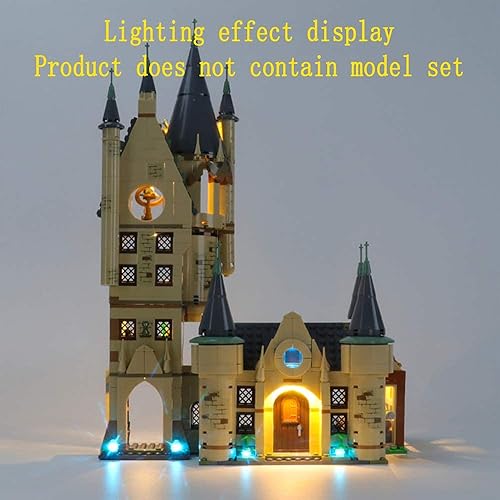 Miniatura 3 de Kit de luz LED para torre de astronomía de Hogwarts - Compatible con el modelo de bloques de construcción Lego 75969 (juego de modelos no incluidos)