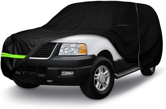 Waterproof Car Cover Compatible with 1996-2006 Ford Expedition 4 Door