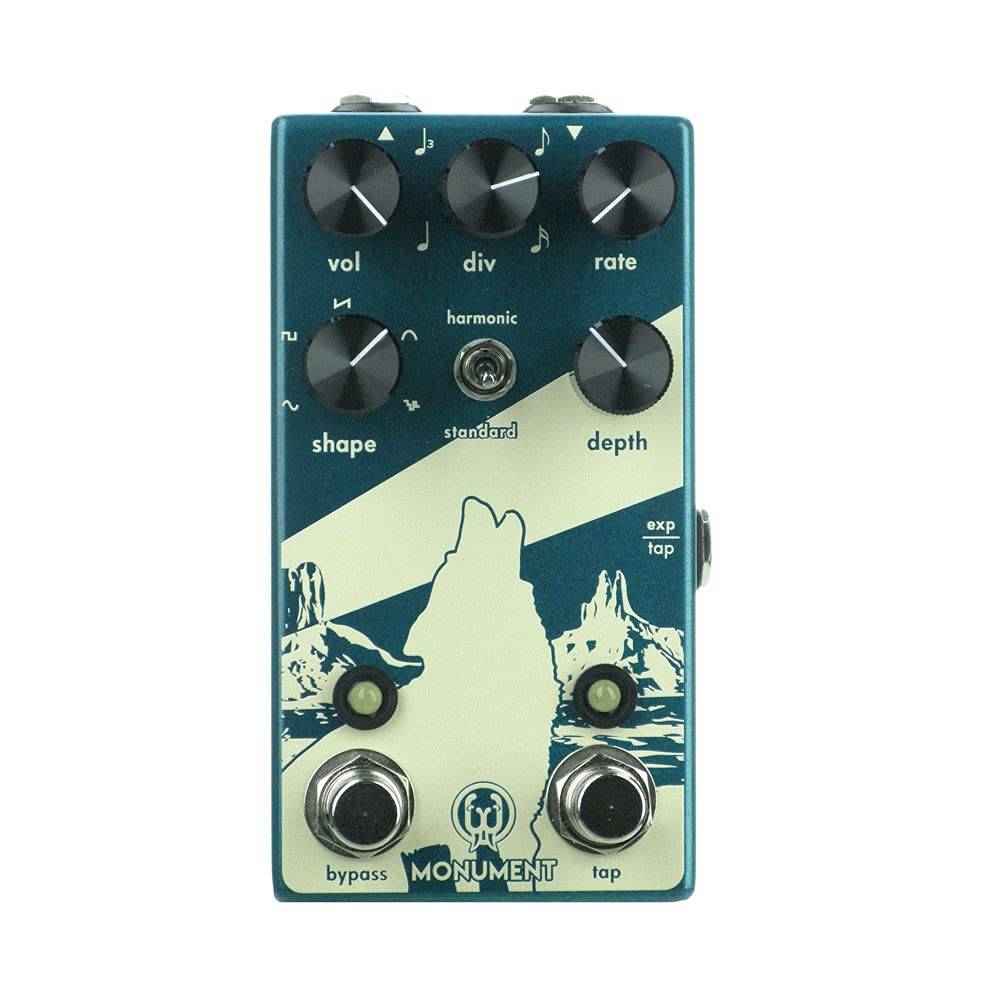 Amazon.com: Walrus Audio Monument V2 Tap Tremolo, Teal (Gear Hero 