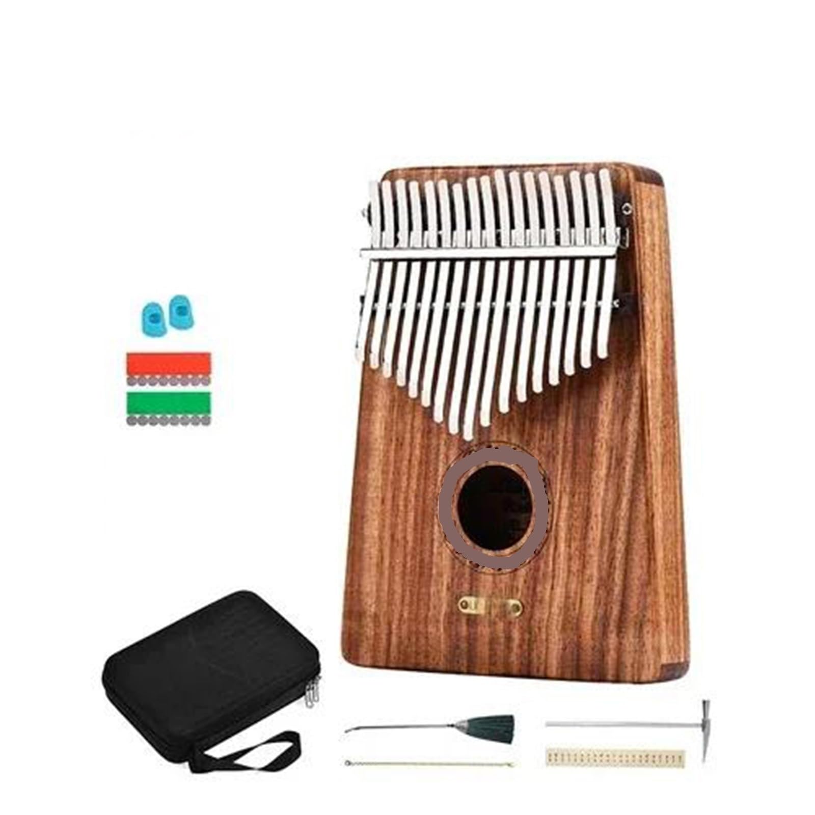 Kalimba Portable Finger Piano 17 Ton C Profesjonalny Instrument Dostępne Specyfikacje Kalimba(17 Key A Note)