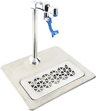 Topyond Glass Cup Rinser, Push Back Cup Washer, Bottle Cleaner for Kitchen Sink, Glass Washer with Faucet Head, Cup Rinser Sink Attachment for Bar, Coffee Shop, Home Kitchen