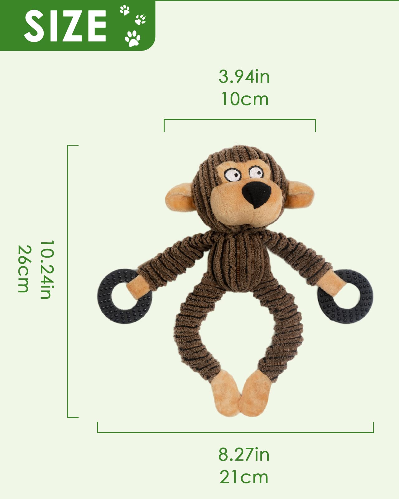 HGB Juguetes chirriantes para cachorros, juguetes masticables de peluche para dentición, juguetes para perros pequeños, juguetes para perros pequeños para razas pequeñas, lindos juguetes interactivos
