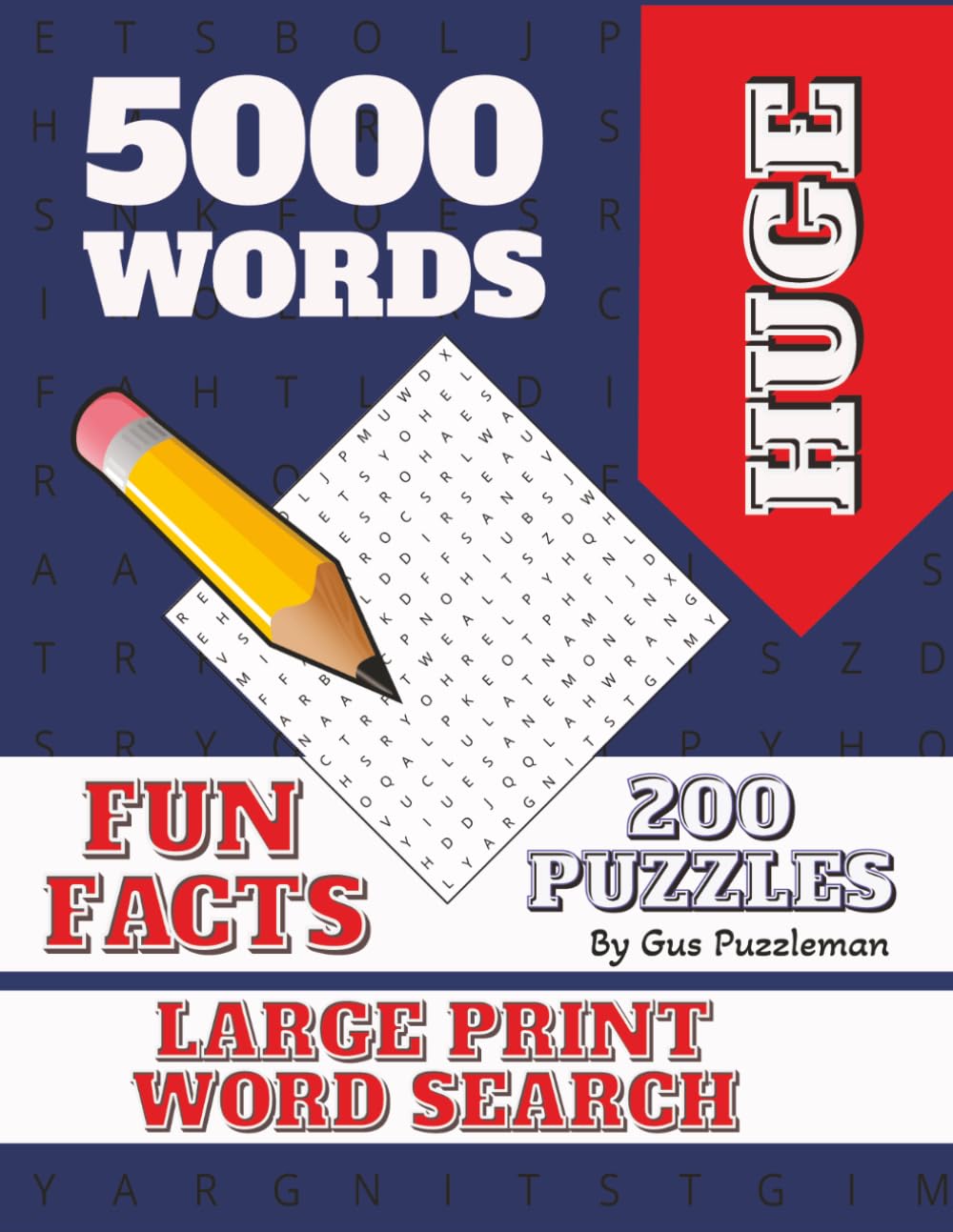Word Search - Fun Facts: Large Print for Adults and Seniors