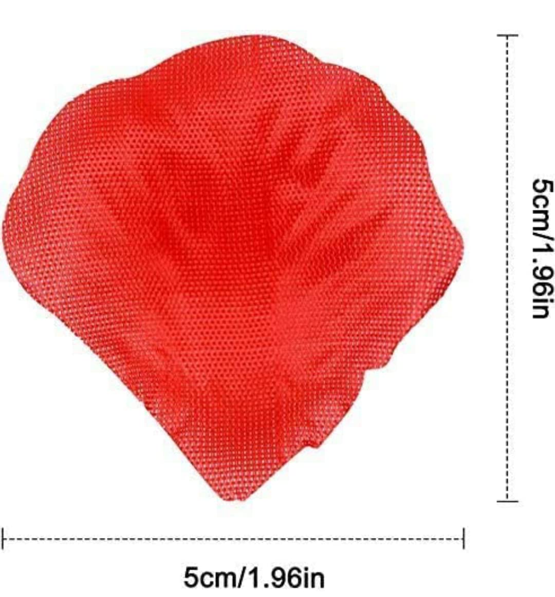 VRB Dec Silk (300Pcs Artificial Rose Petals Flowers Fake Water Floating Flowers For Pooja Thali, Festival And Events, Home, Table, Badroom, Pooja Room, Diwali Decoration Items And Diy (Red)