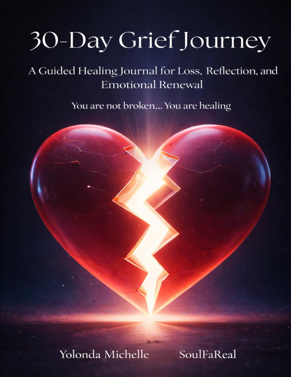 30-Day Grief Journey: A Guided Healing Journal for Loss, Reflection, and Emotional Renewal