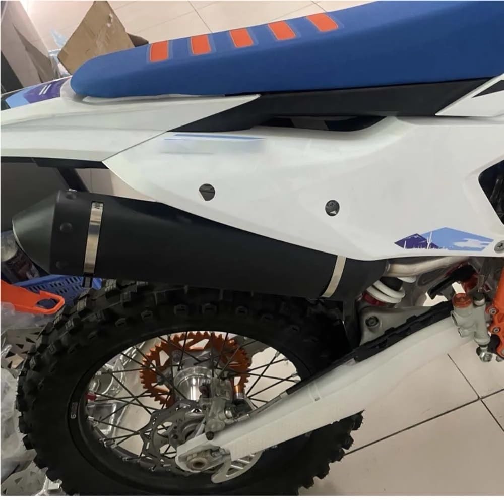 Pasuje do KTM EXC XC XCW 250 300. Doskonałej jakości osłona rury wydechowej Motocross. Osłona termiczna.