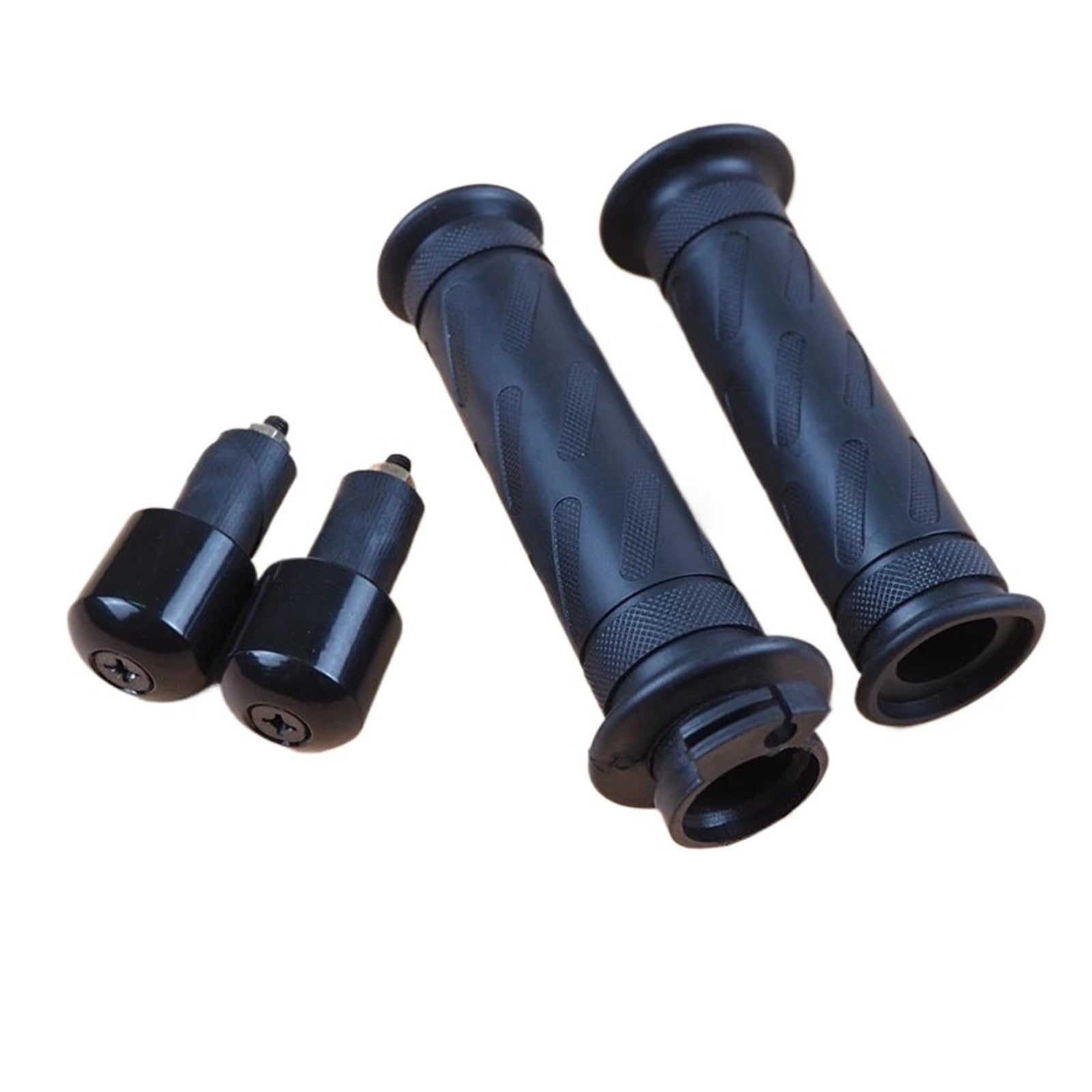 Uchwyty motocyklowe Uniwersalne motocyklowe antypoślizgowe uchwyty kierownicy, przepustnica 7/8" 22 mm, końcówki kierownicy Pasuje do CG125GN125 GS150