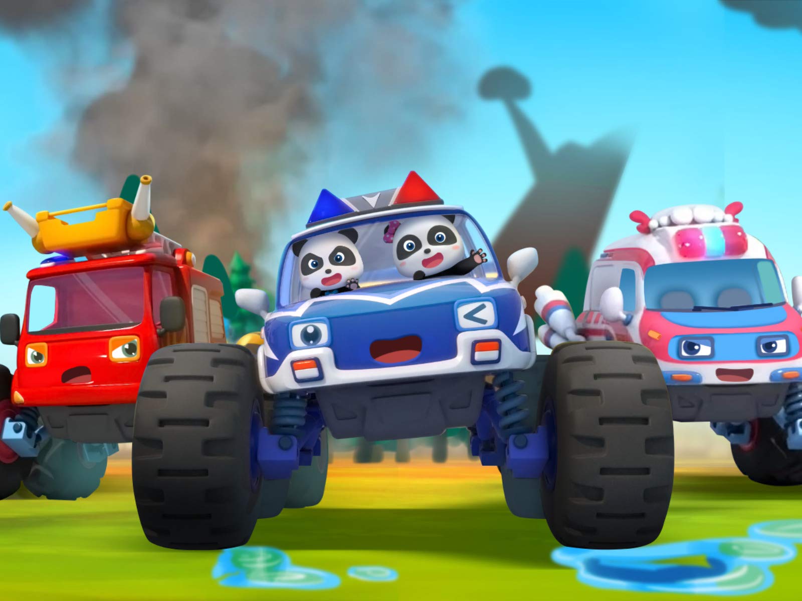 Watch BabyBus Monster Cars Go! Prime Video