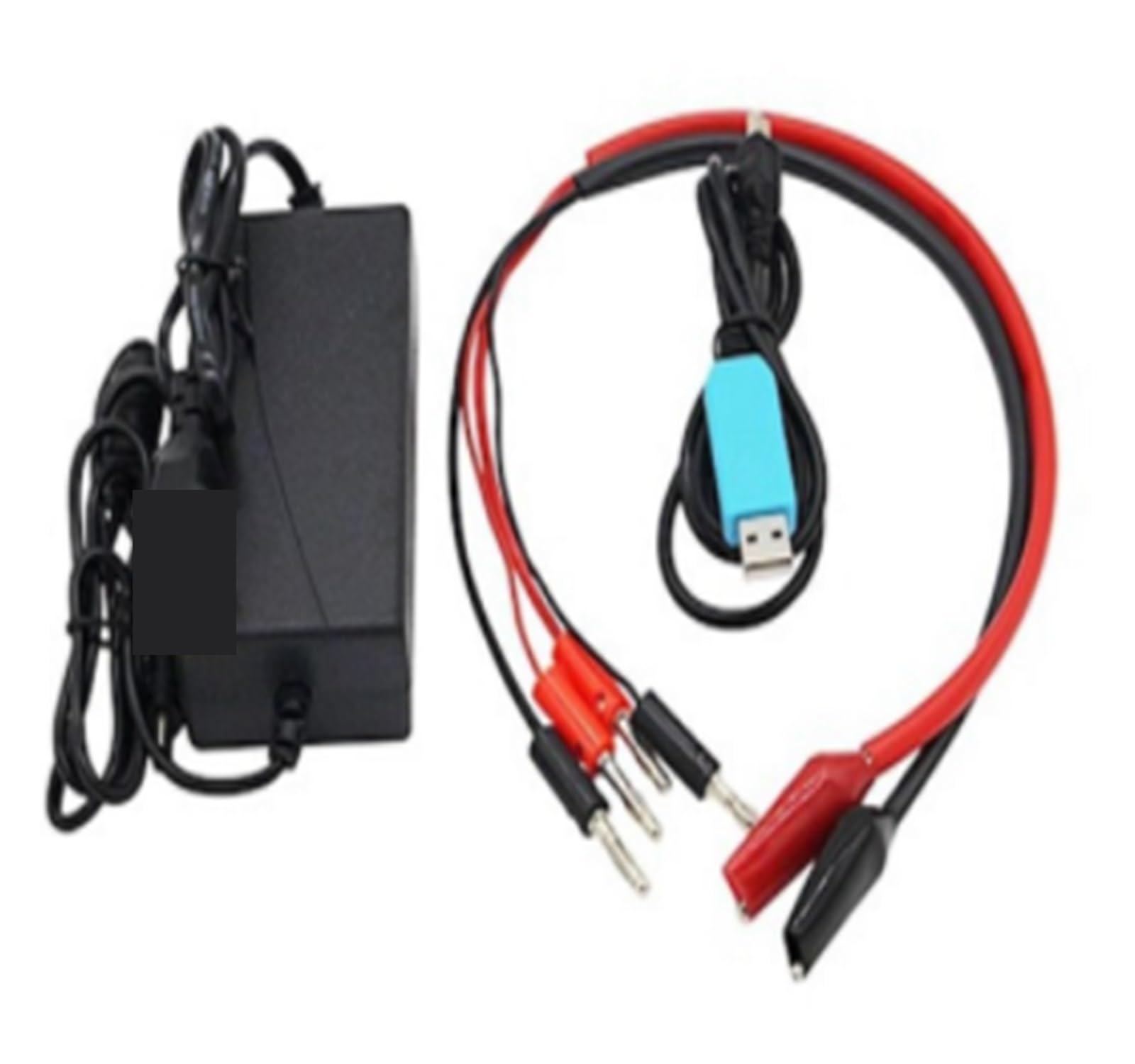 Tester Batterie, EBC-A05+ Caricabatterie for tester di carico elettronico for prestazioni di potenza della capacità della batteria for computer con batteria portatile Uscita 5V,Tester Pile
