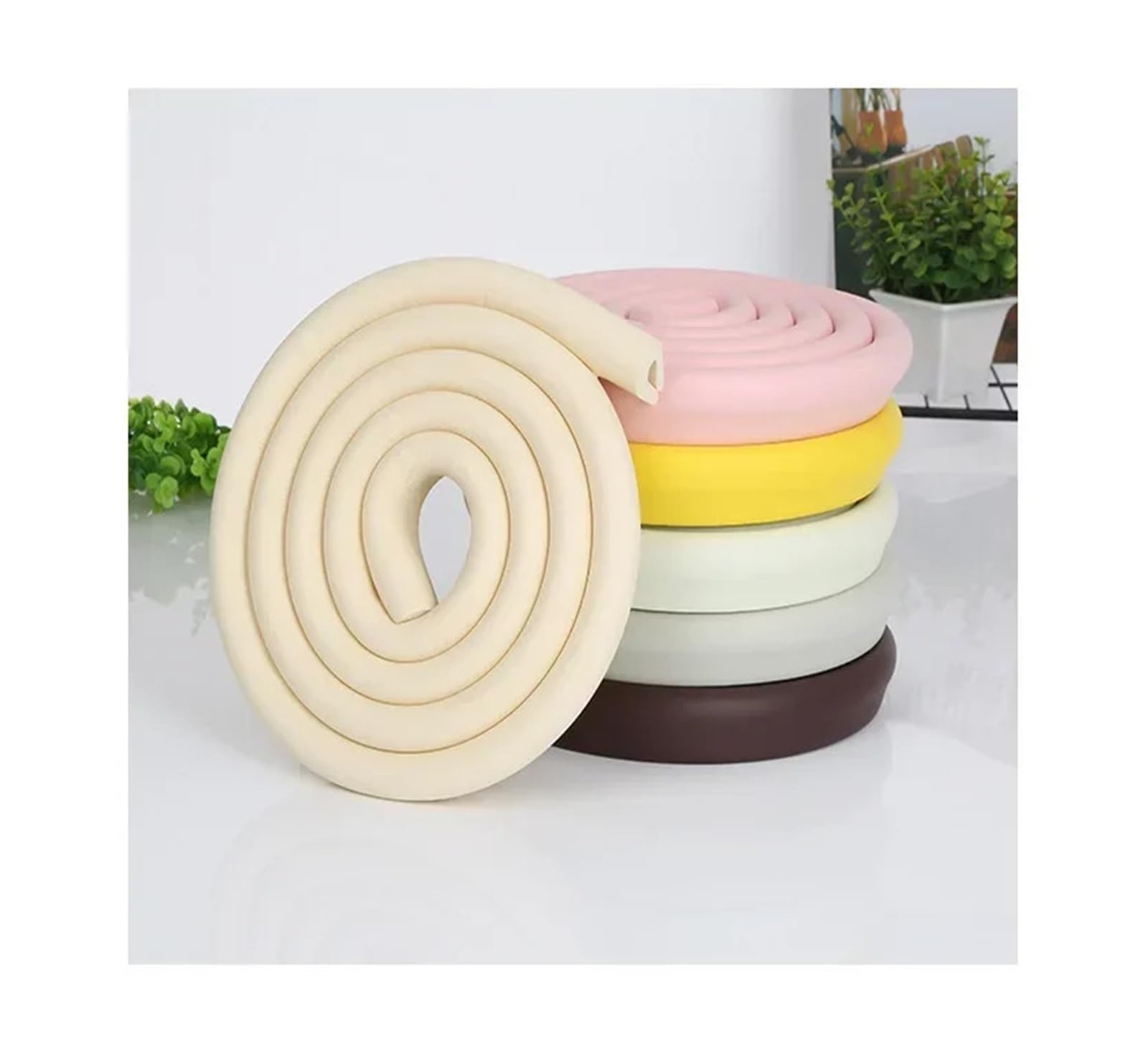 Protectores de Esquinas para mesas, Seguridad Infantil, 2 Metros, de Home Furniture Angle Protection Tape.