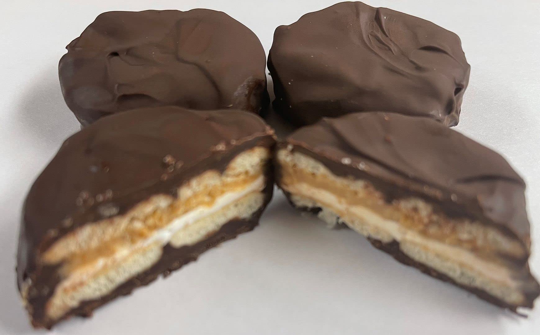 Scott's Cakes Dark Chocolate Party Cracker Fluffernutters in a 1 Pound Deli Container