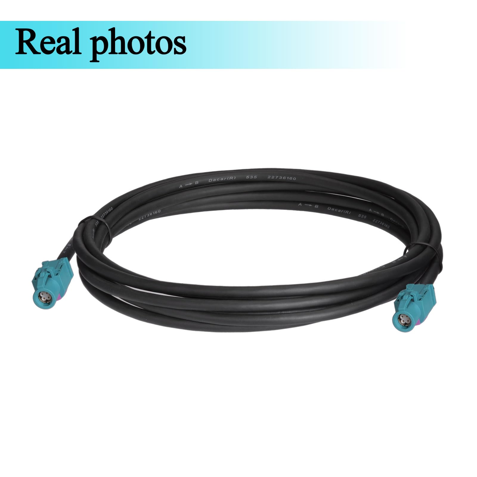 Eightwood HSD LVDS Kabel 100cm - Für BMW, Audi, VW, Mercedes | Video & Audio Übertragung