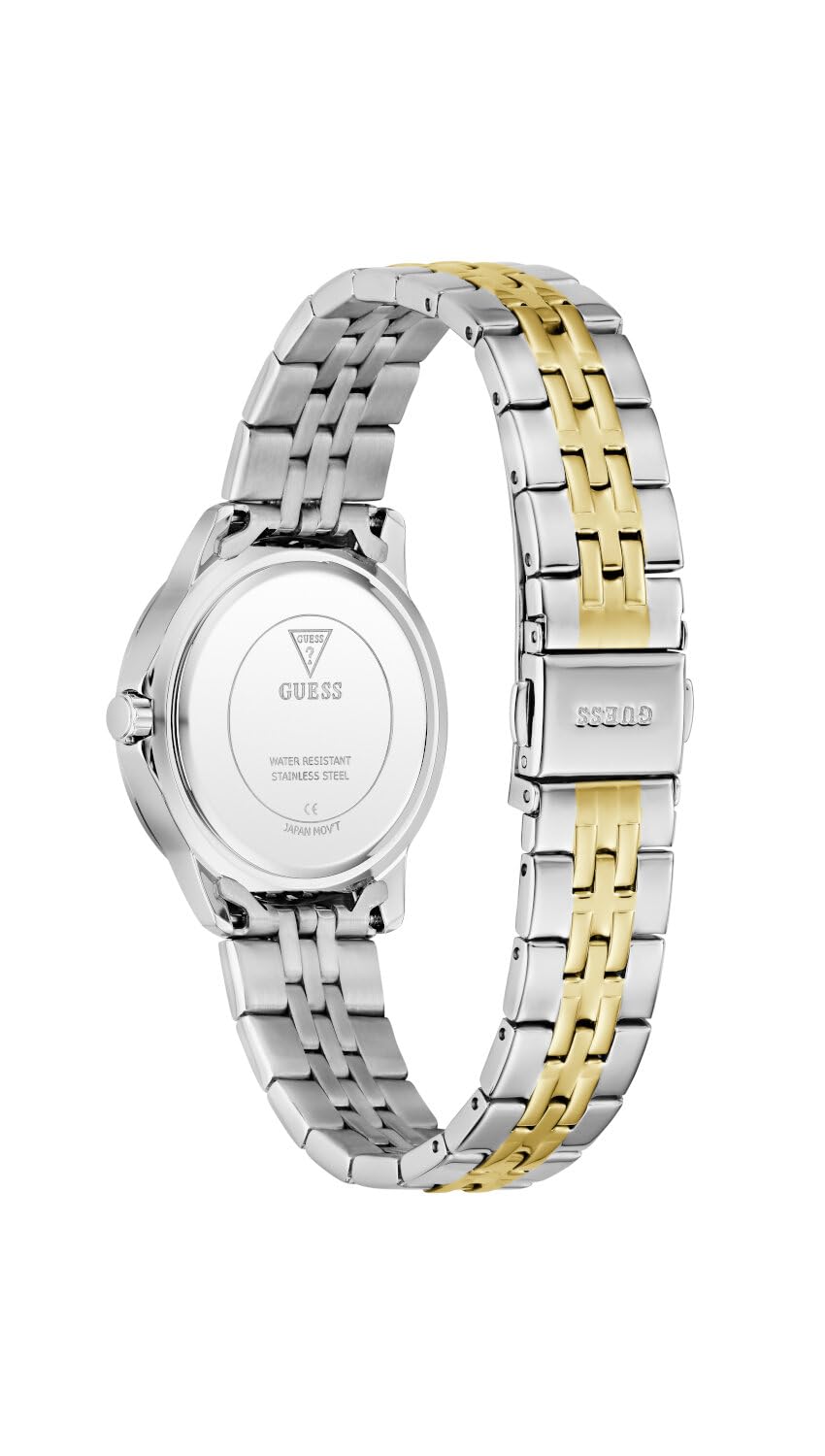 GUESS Damen Uhr Armbanduhr Colette Edelstahl