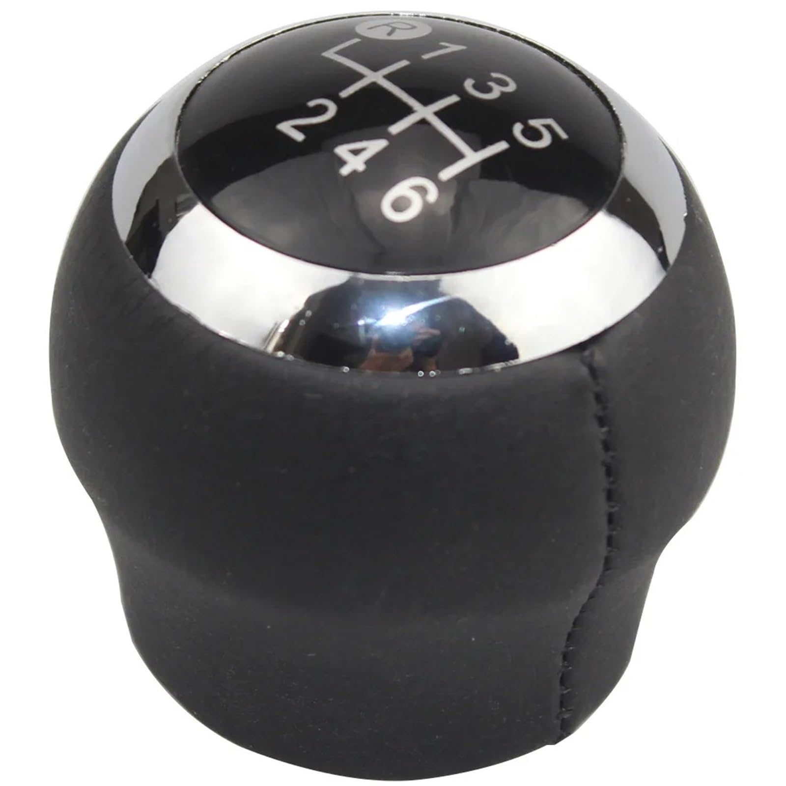 Jxewmtmc Black 6 Speed For Toyota For Corolla For Verso For Auris For Aygo For Rav4 For Avensis For Yaris 5/6 Speed Car Gear Shift Knob Lever Shifter Stick Handball Gear Stick Shift Cover(Black 6 Speed)