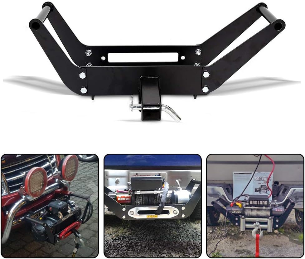 Cradle Winch Mounting Plate, Winch Mount Recovery Winches (10" x 4 1/2")