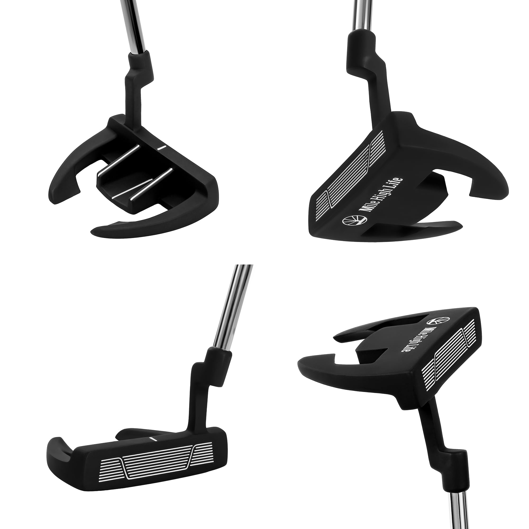 Mile High Life | Men’s Golf Putter w Premium Grip | Right Handed Putters w Aim Line | Entry Level Golfer Putter | Value Alternative to Major Brands