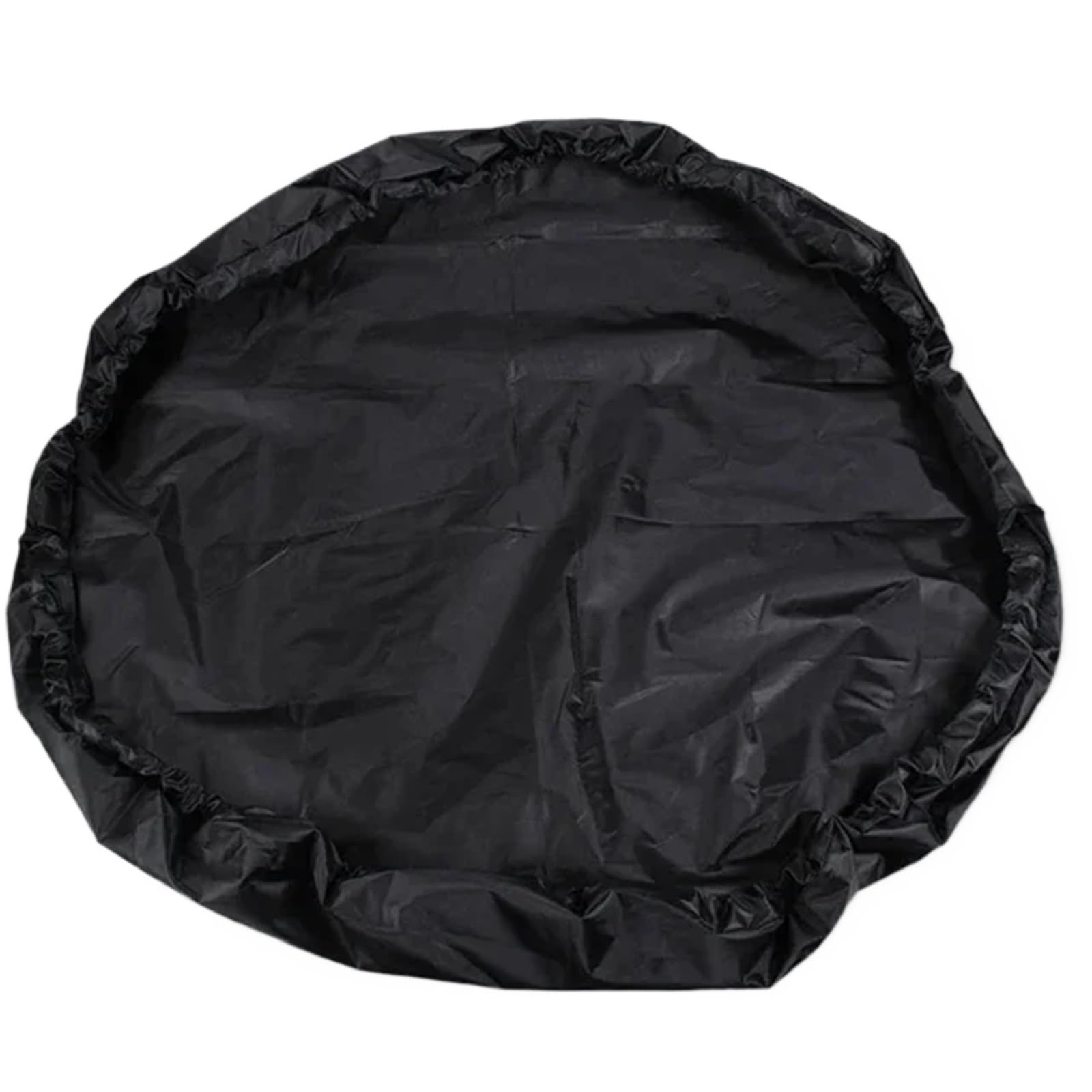 Przenośna mata do przebierania się w kombinezonie Mata do przewijania kombinezonu, sucha torba składana ze sznurkiem, czarna 50 cm