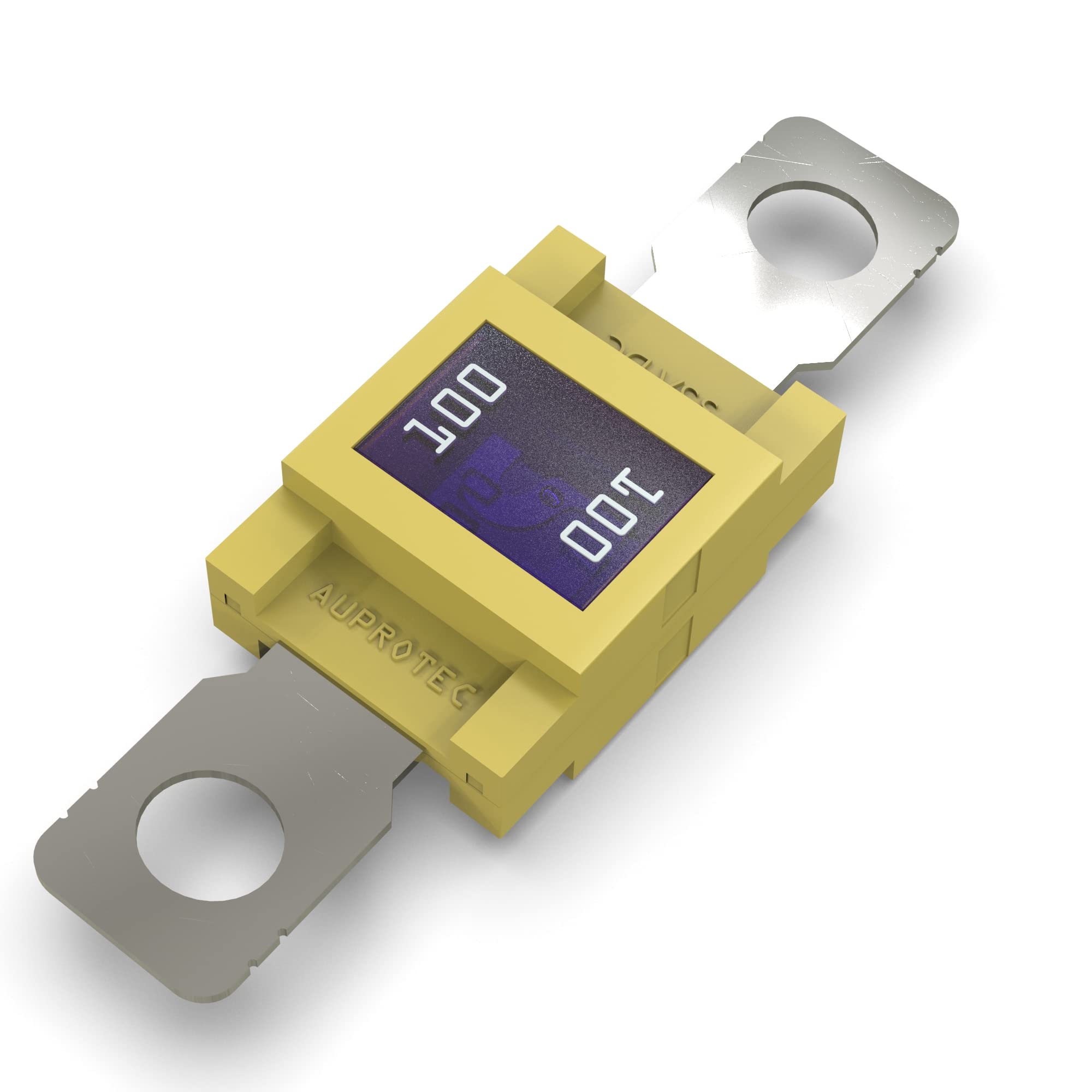 AUPROTEC MEGA Fusibile ad alta corrente avvitarsi 100A - 300A selezione: 100A Ampere giallo, 1 pezzo - 3