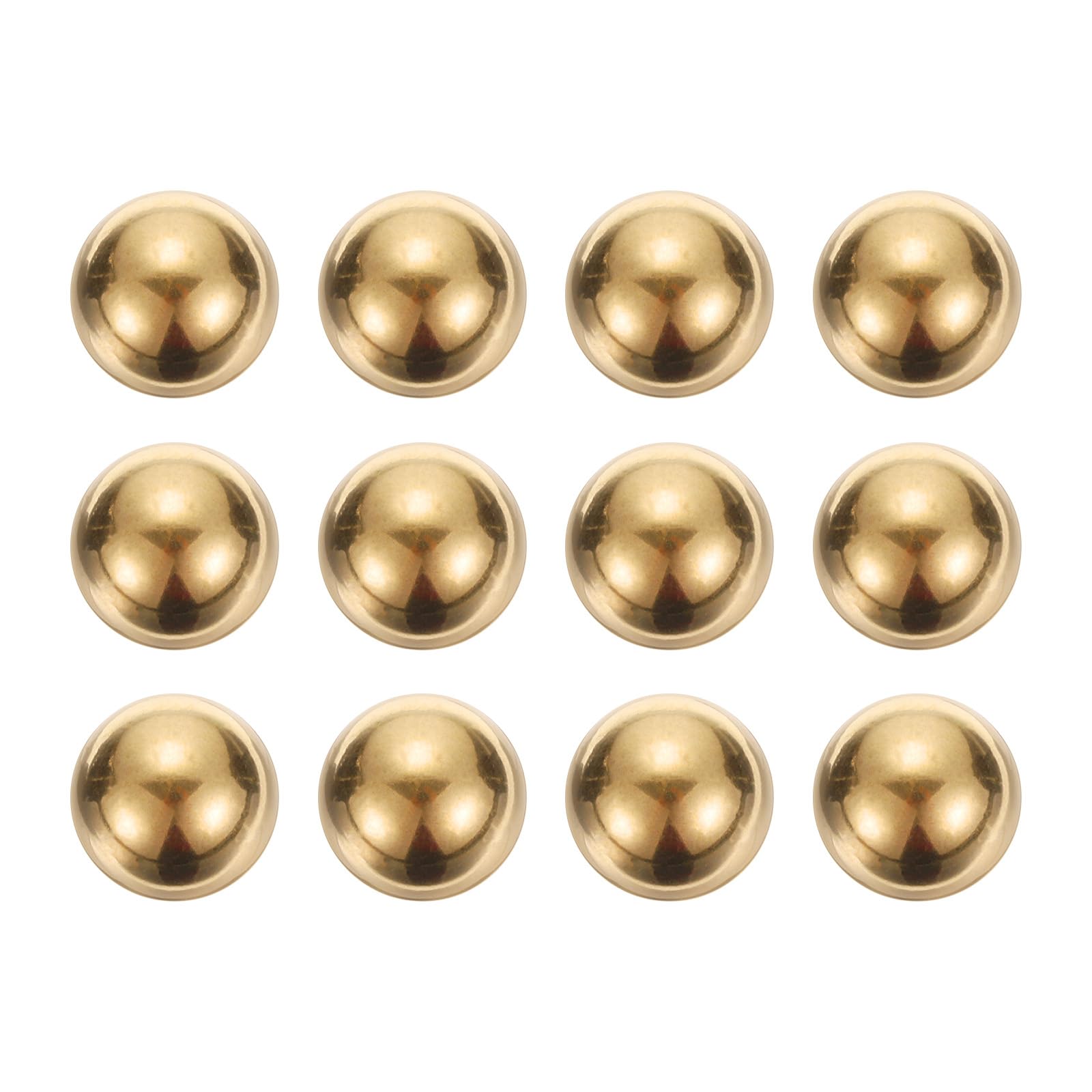 uxcell 2pcs Precision Solid Brass Bearing Balls 25mm Industr -17