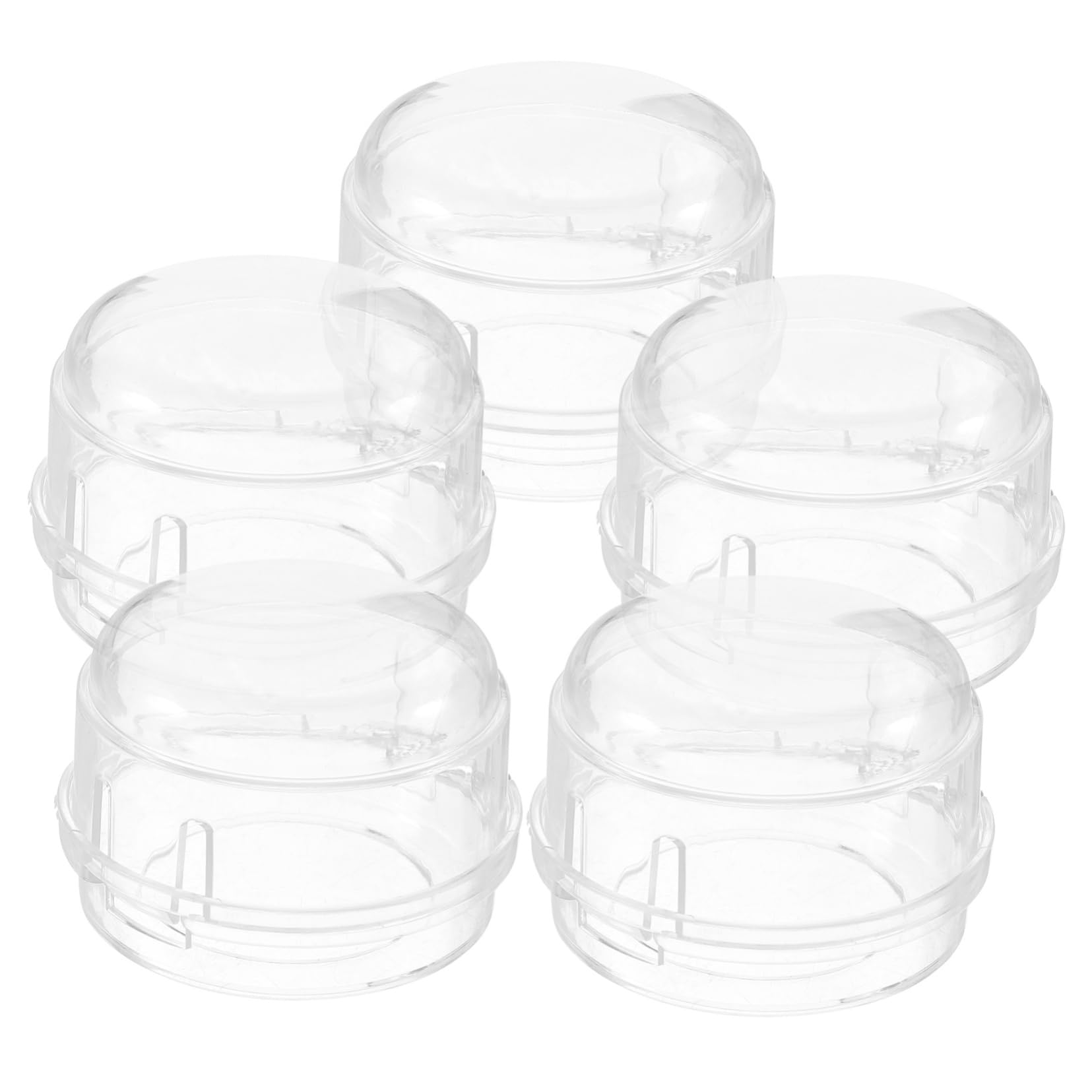 Abaodam Gas Stove Cover 5pcs Stove Knob Covers Safety Guard Kitchen Gas Safety Case